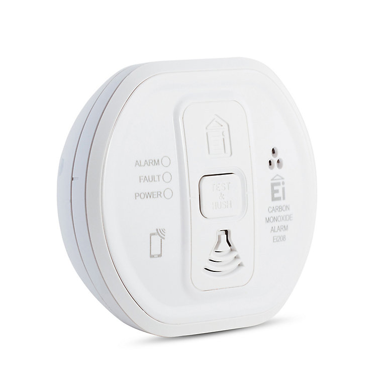 Aico Ei208wrf Wireless Interlinked, Battery Powered Carbon Monoxide Alarm Ei207 208 Series