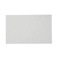 Alexandrina White Gloss Plain Ceramic Indoor Wall Tile, Pack of 10, (L)402.4mm (W)251.6mm