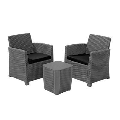 Allibert rattan store garden furniture