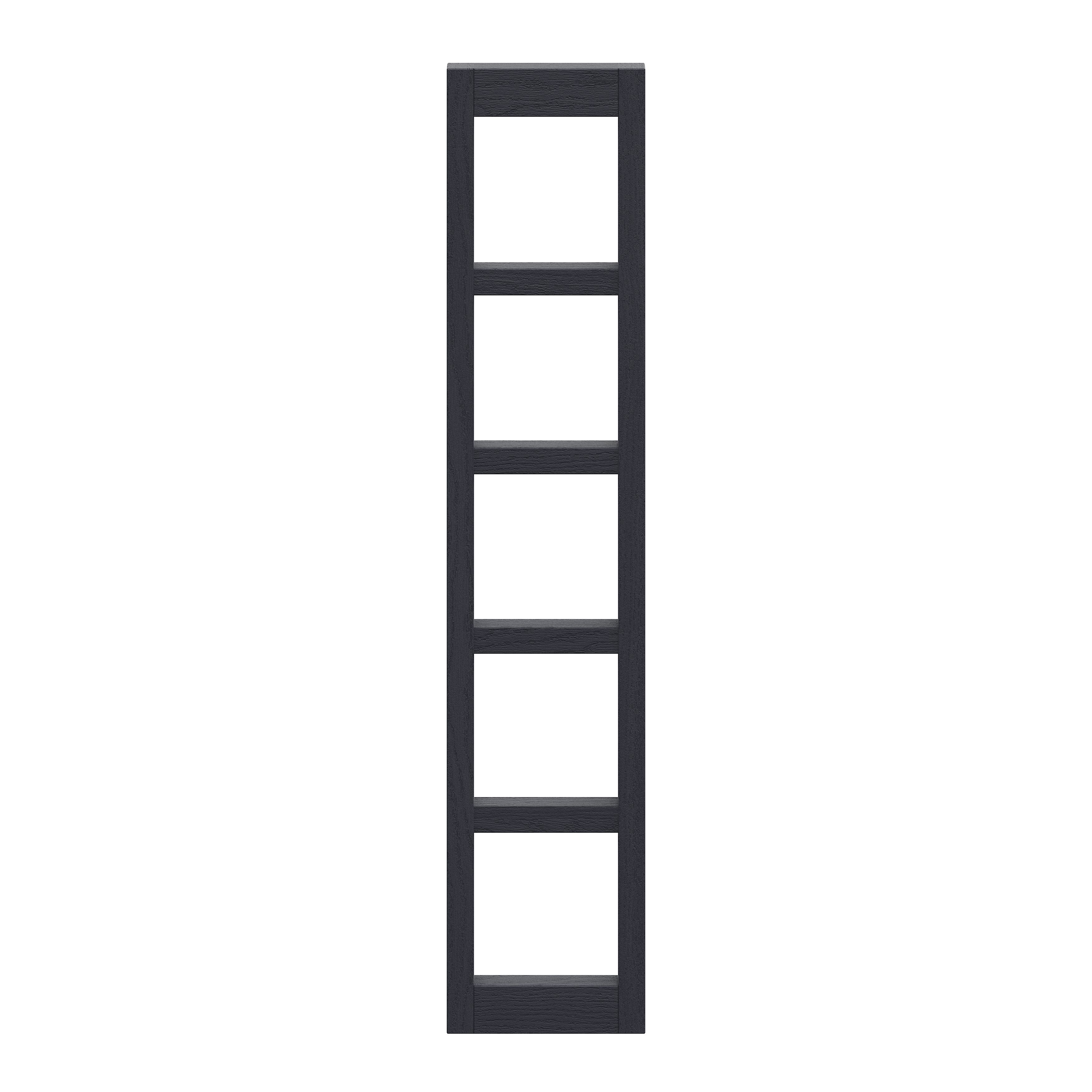 Alpinia Matt Midnight Navy Wine rack fascia, (H)715mm (W)147mm