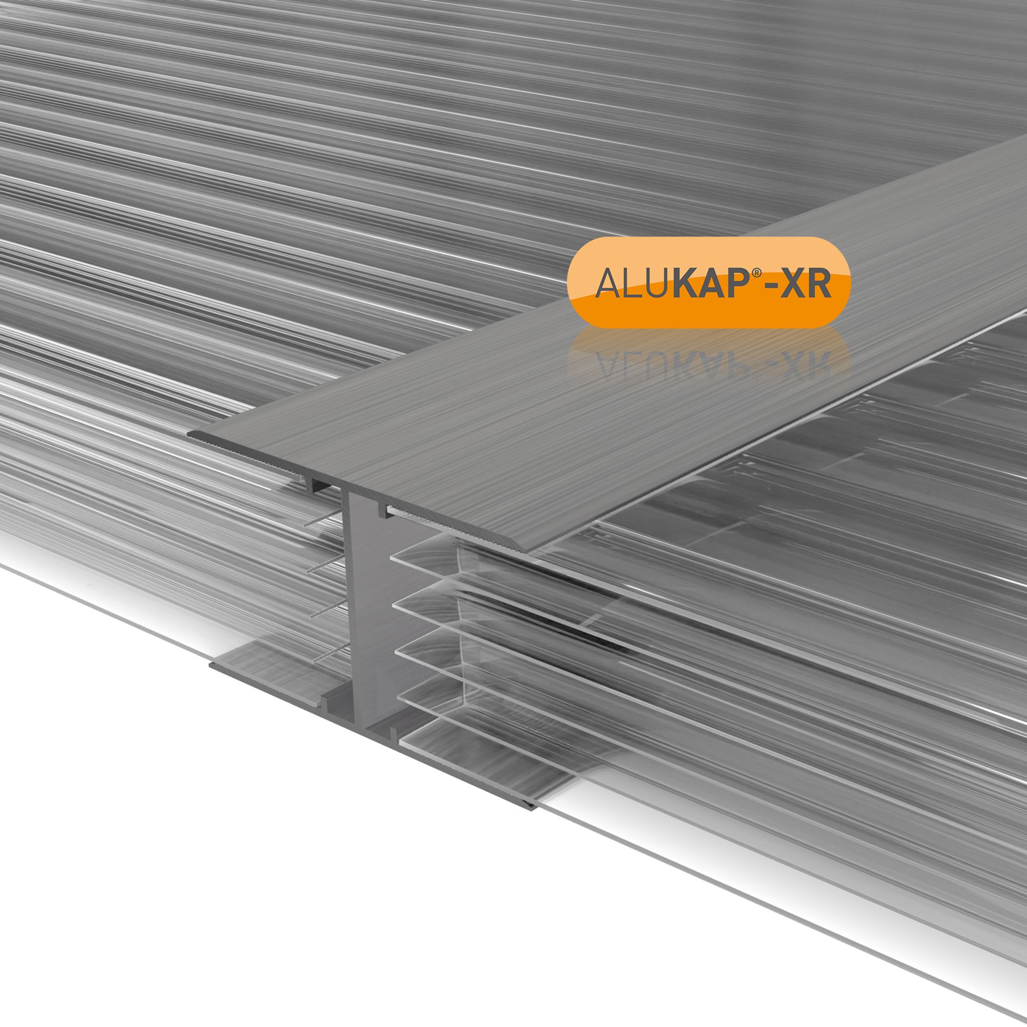 Alukap XR Jointing strip (L)4000mm (W)32mm