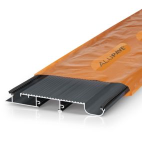 Alupave Grey Flat roof & decking board (L)6m (W)220mm (T)25mm