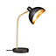 Anara Matt Black Table lamp