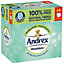 Andrex Washlets White Moist toilet tissue, Pack of 4