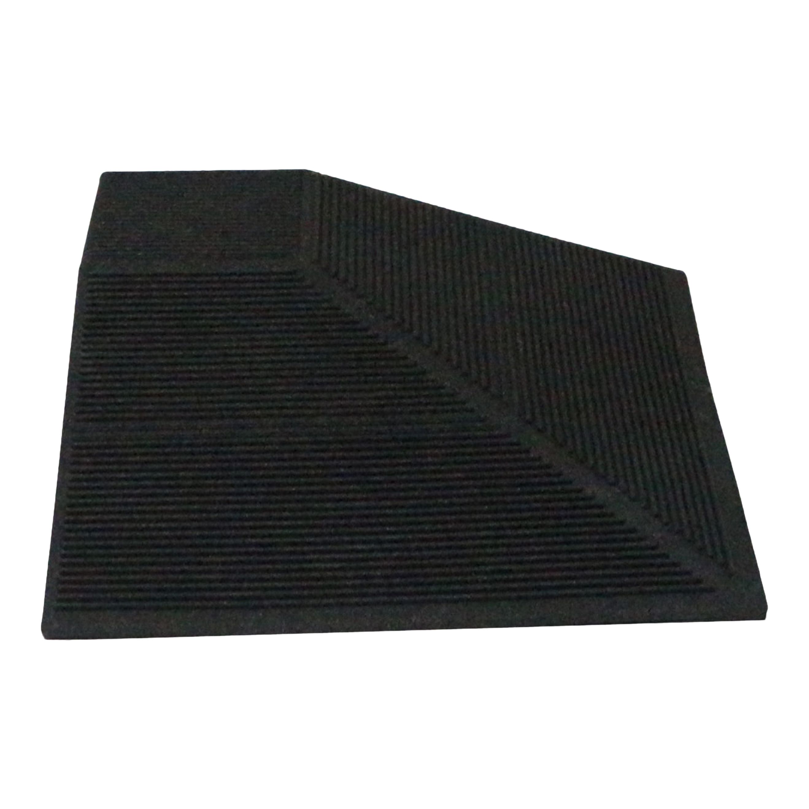 Angara Grey Composite Deck tile corner (W)200mm (T)45mm