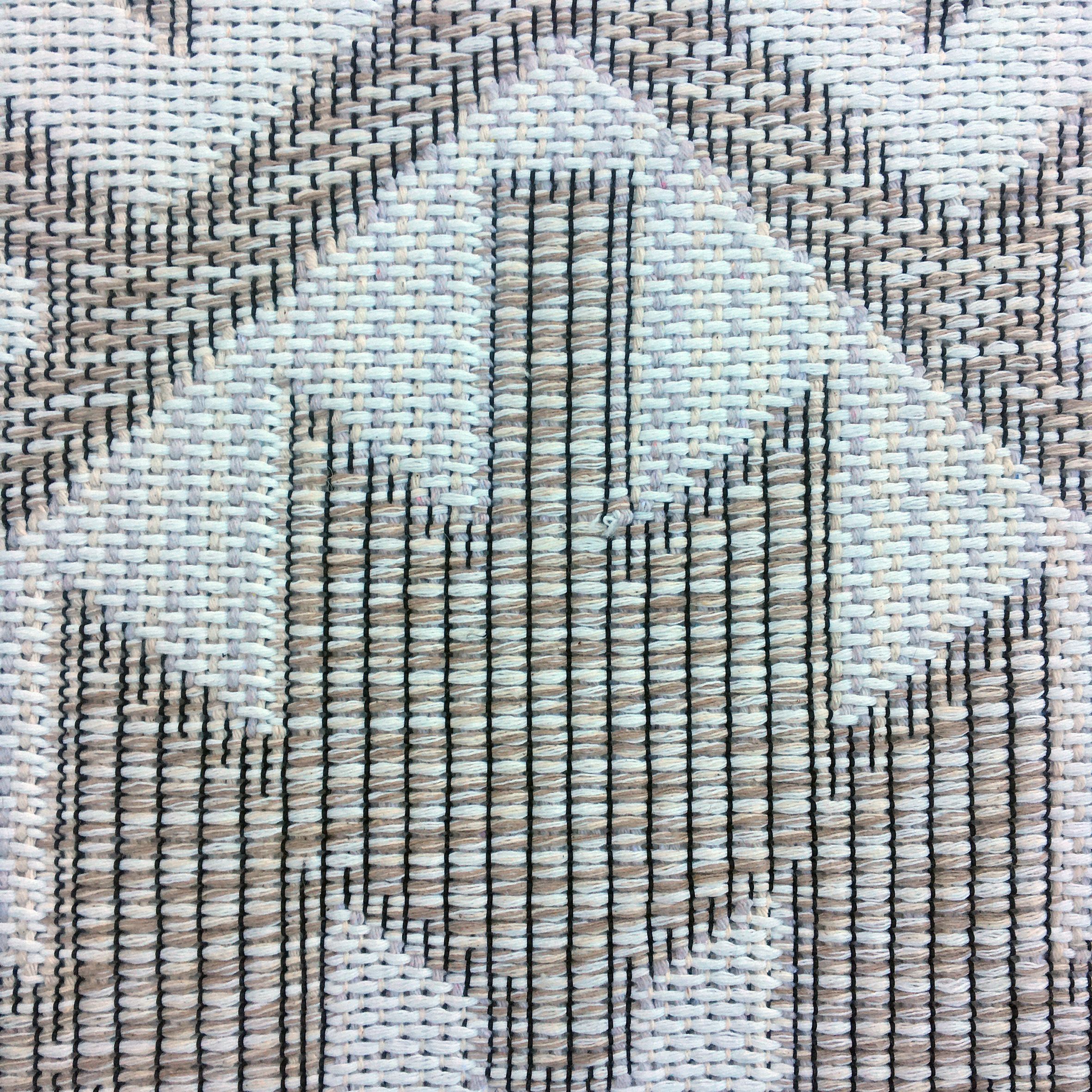 Ankara Beige Aztec Woven effect Medium Runner, (L)180cm x (W)60cm