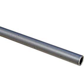Anodised Incolore Aluminium Round Tube, (L)1m (Dia)8mm (T)1mm