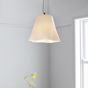 Anser White Pendant ceiling light, (Dia)310mm
