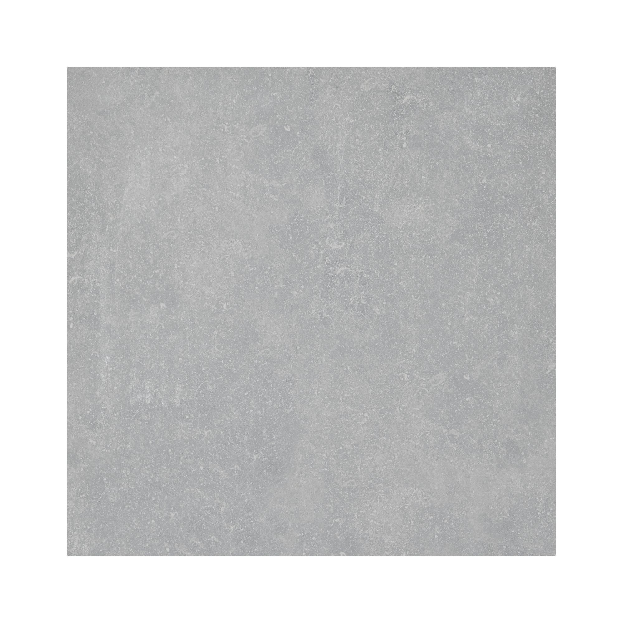 Anthracite Matt Stone effect Porcelain Outdoor Floor Tile, Pack of 2, (L)600mm (W)600mm