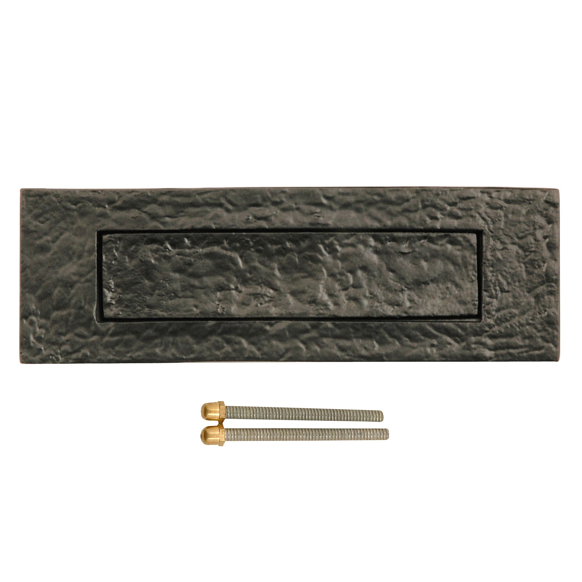 Antique effect Metal Letter plate (W)75mm