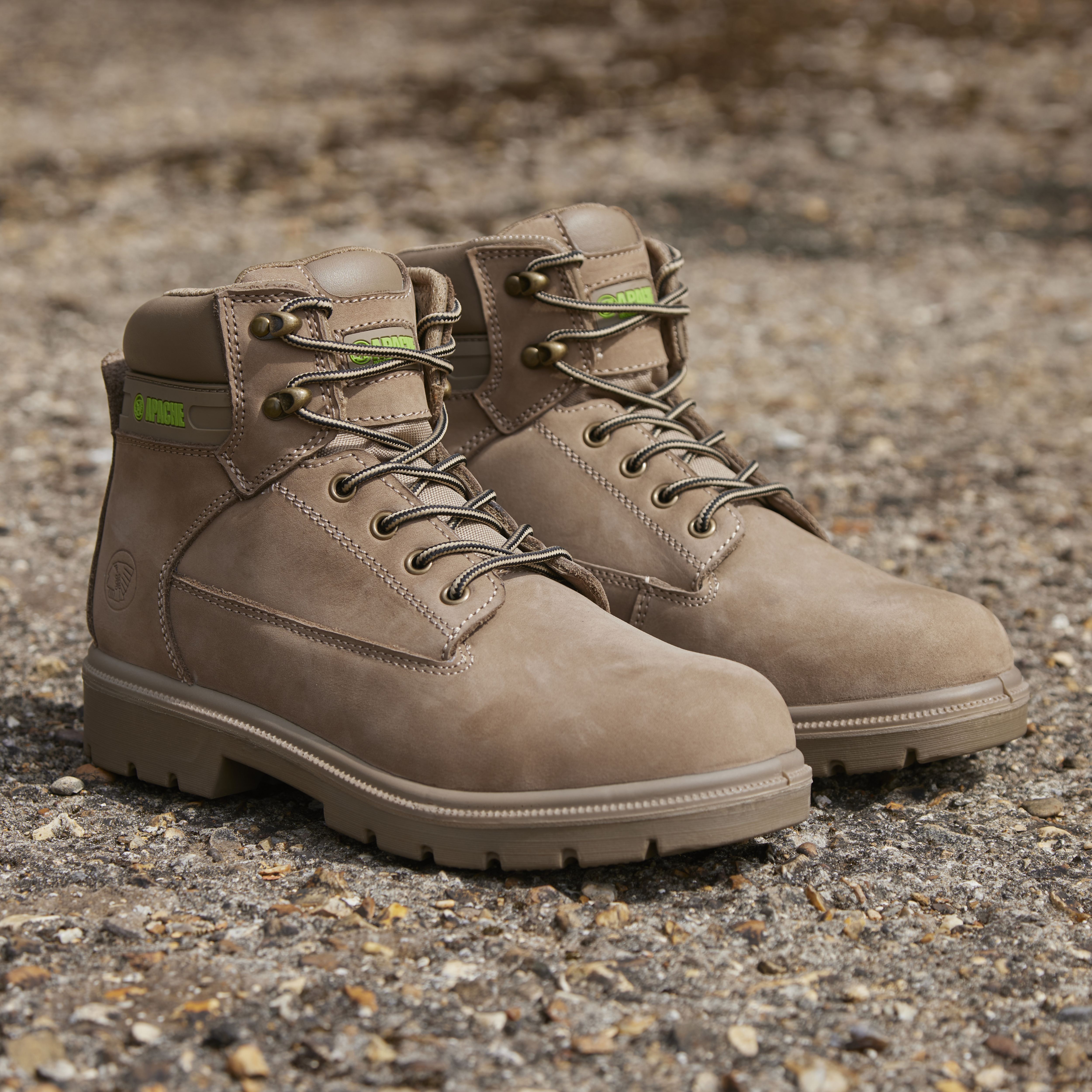 Apache Barnwell Men's Stone Safety boots, Size 12