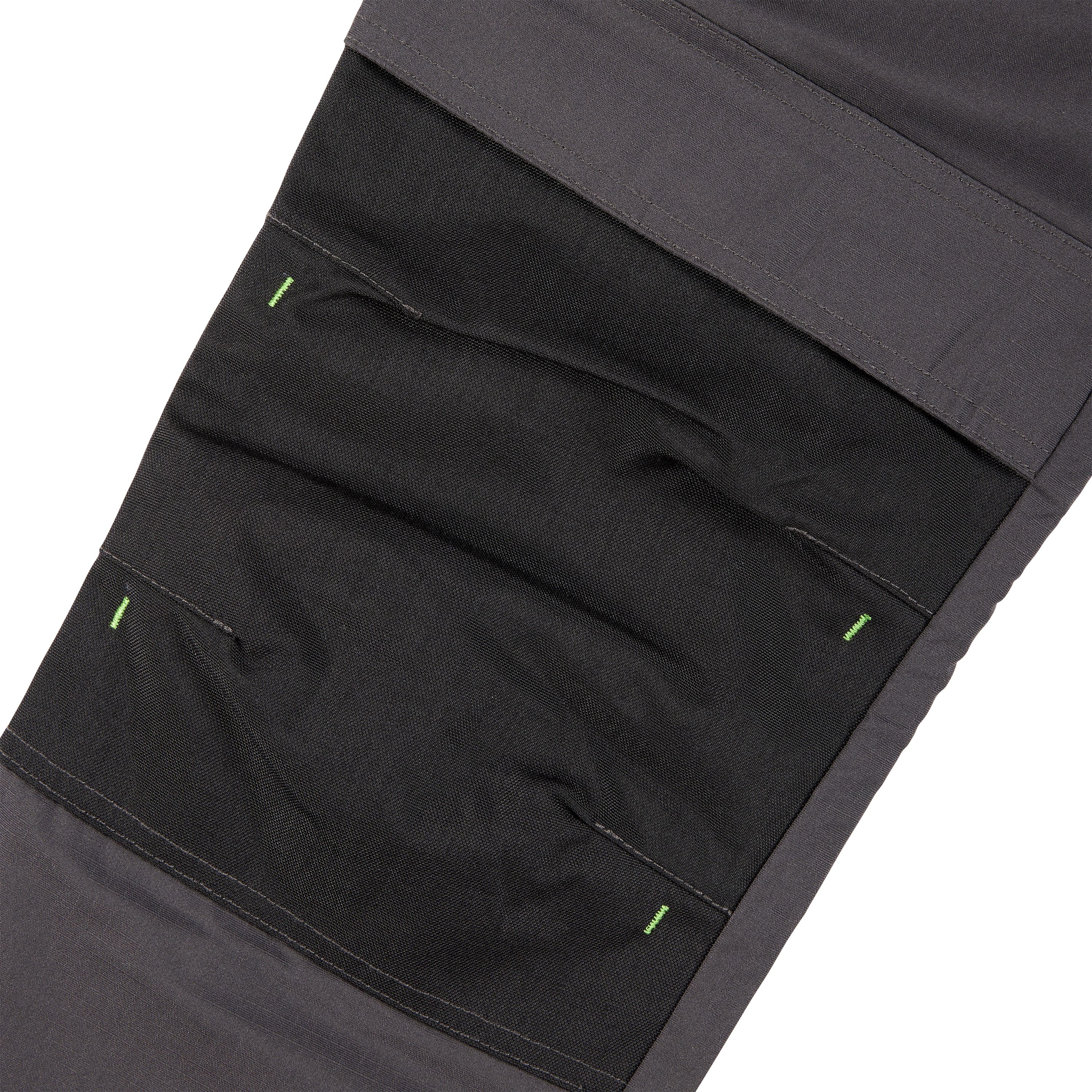 Apache Sudbury Grey & black Men's Holster pocket trousers, W38" L31"