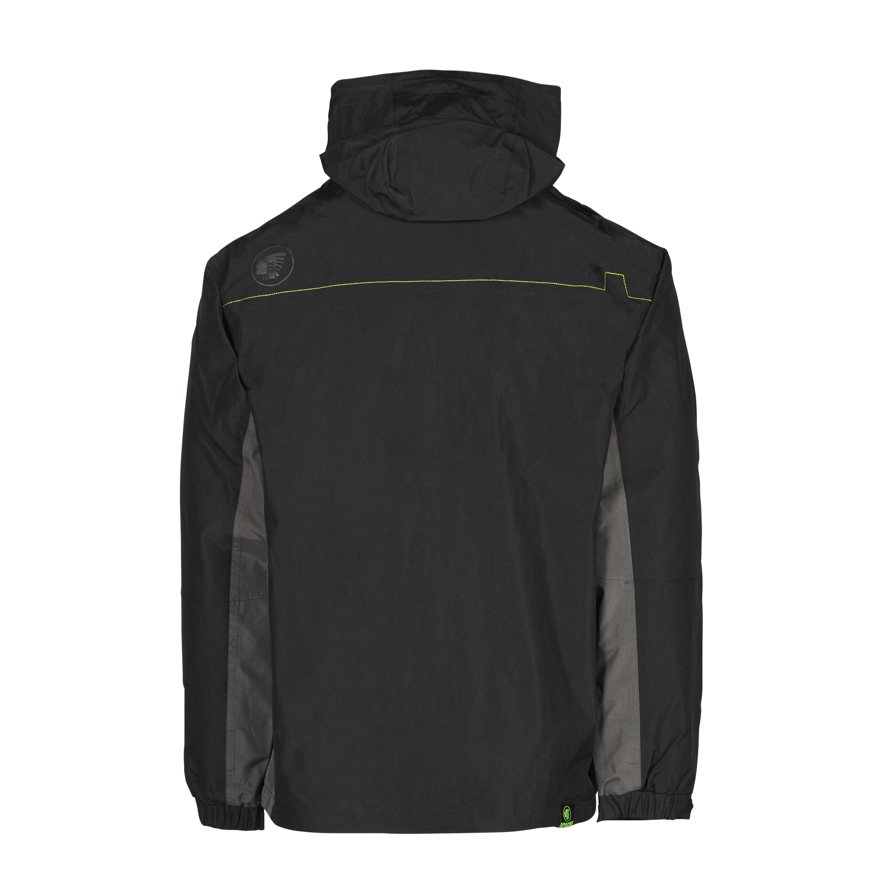 Apache Welland Black & grey Waterproof jacket Small