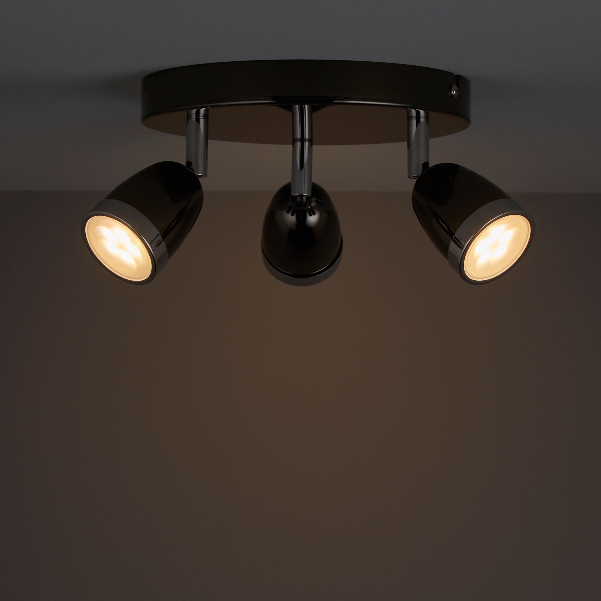 Black chrome deals light fixtures