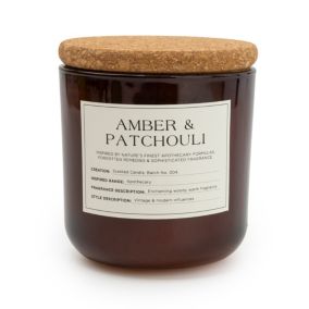 Apothecary Amber & Patchouli Medium Jar candle