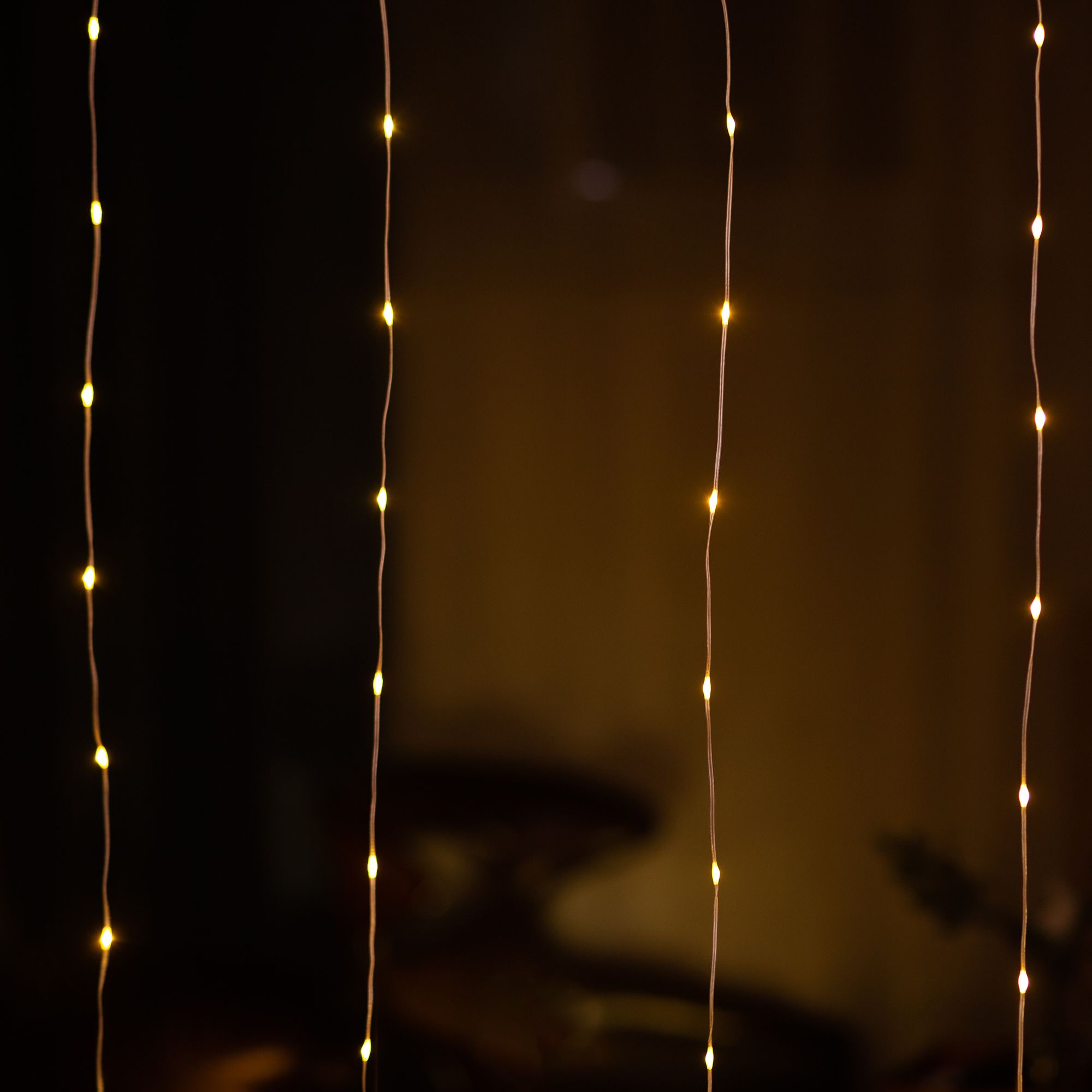 Appam Solar-powered Warm white 300 Integrated LED Outdoor String lights