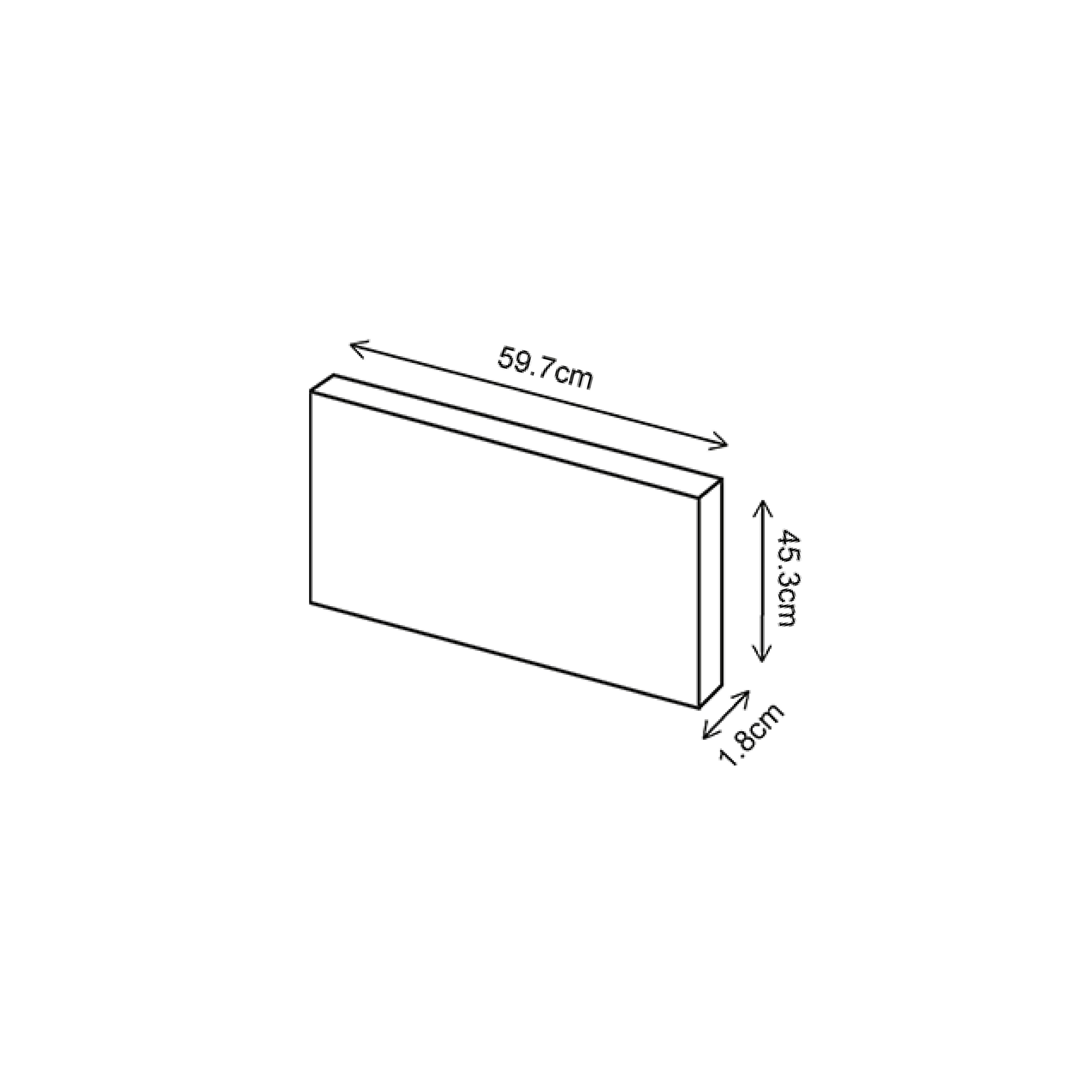 APPLIANCE DOOR 45.3CM CUTLER RED