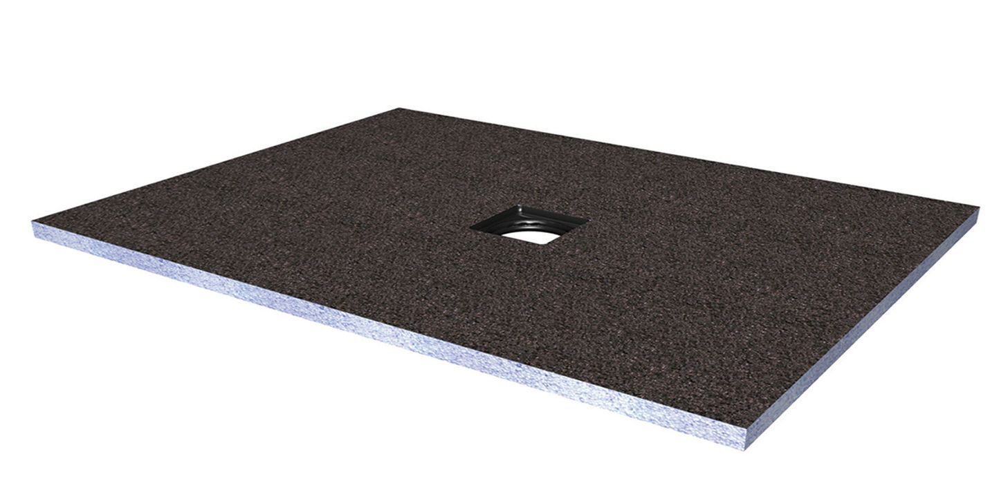 Aquadry Centre drain Shower tray kit (L)180cm (W)90cm (H)3cm