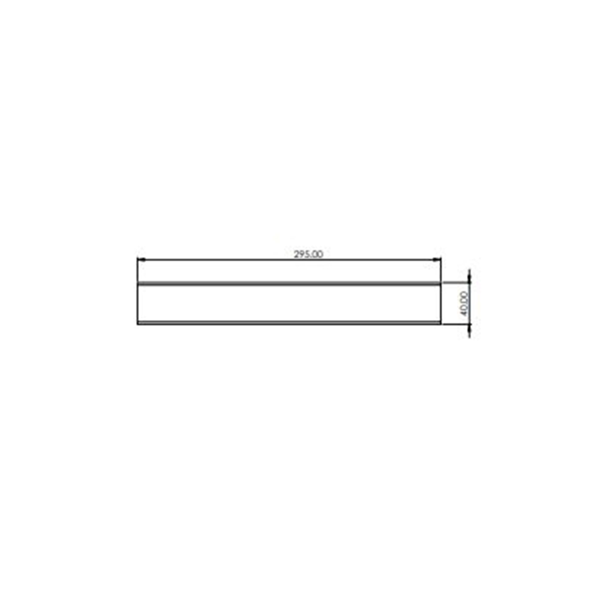 Aquadry Linear 300 Bronze Wet room Drain cover
