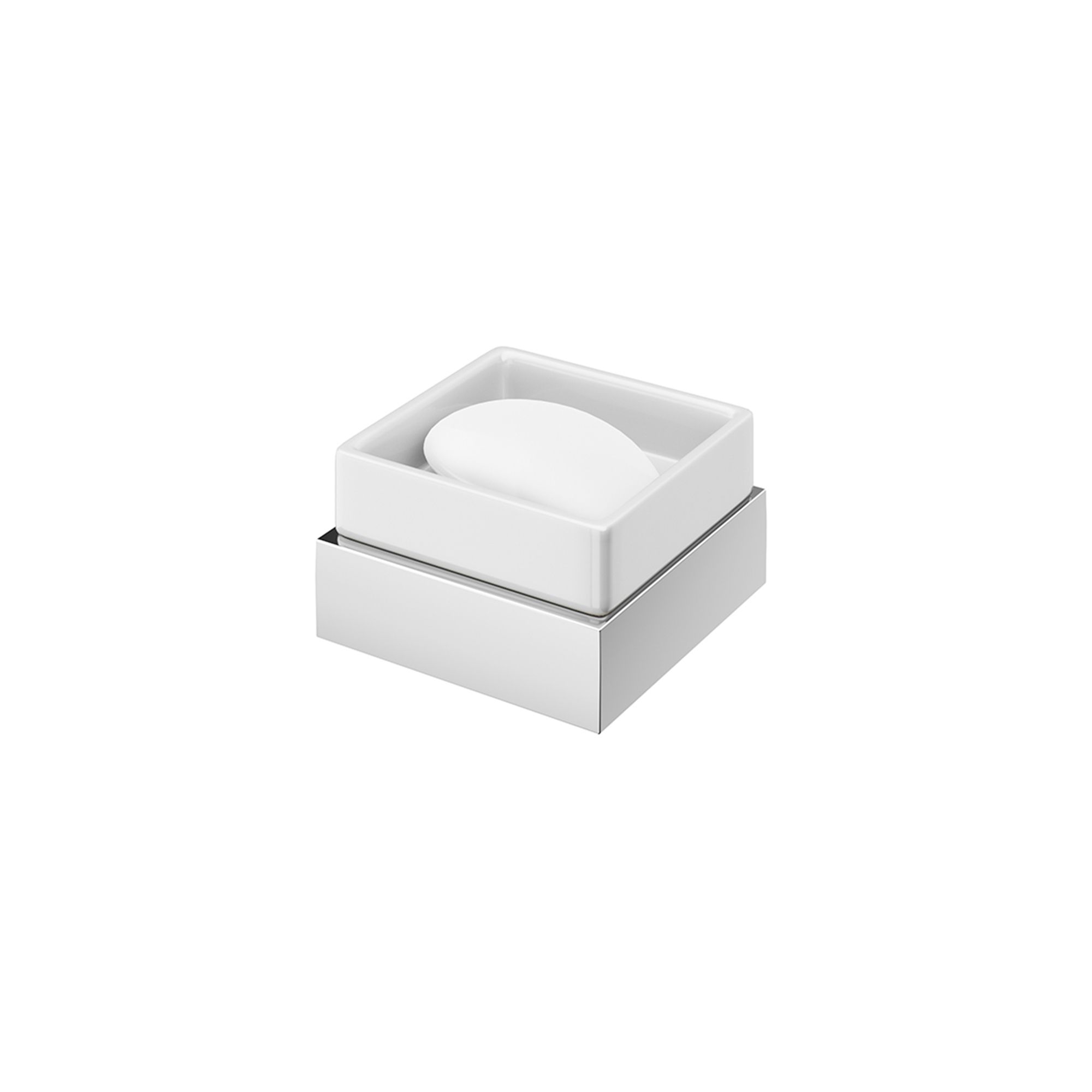 Aquadry Oria Chrome effect Stainless steel Soap dish