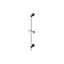 Aquadry Oria Chrome effect Straight Adjustable shower riser rail, 78.8cm