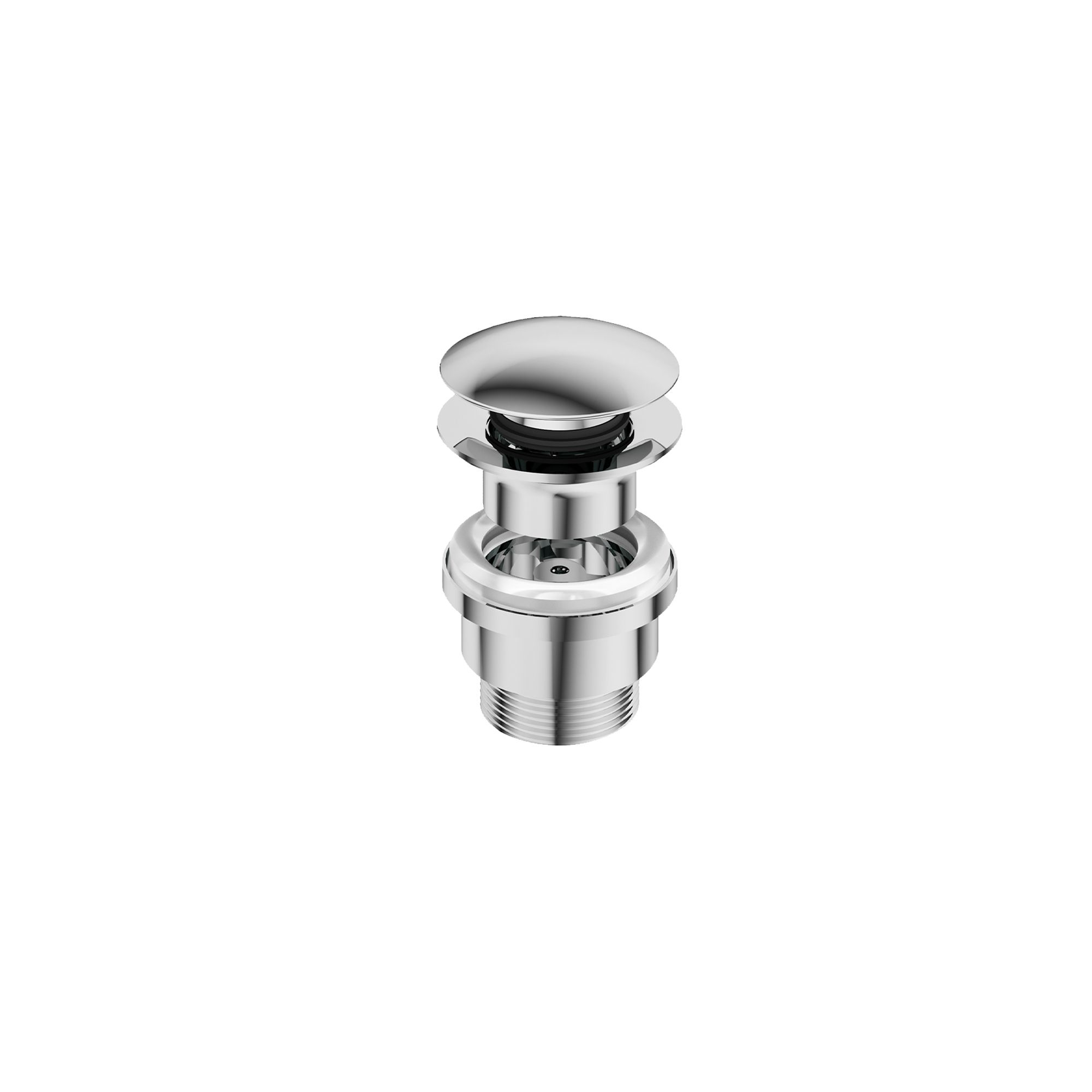 Aquadry Oria Small tall Chrome effect Sink Mono mixer Tap