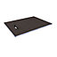 Aquadry Square End drain Shower tray (L)100cm (W)100cm (H)3cm