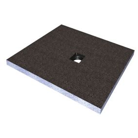 Aquadry Square Shower tray kit (L)100cm (W)100cm (H)3cm