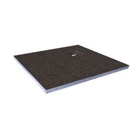 Aquadry Square Shower tray (L)1200mm (W)1200mm (D)30mm
