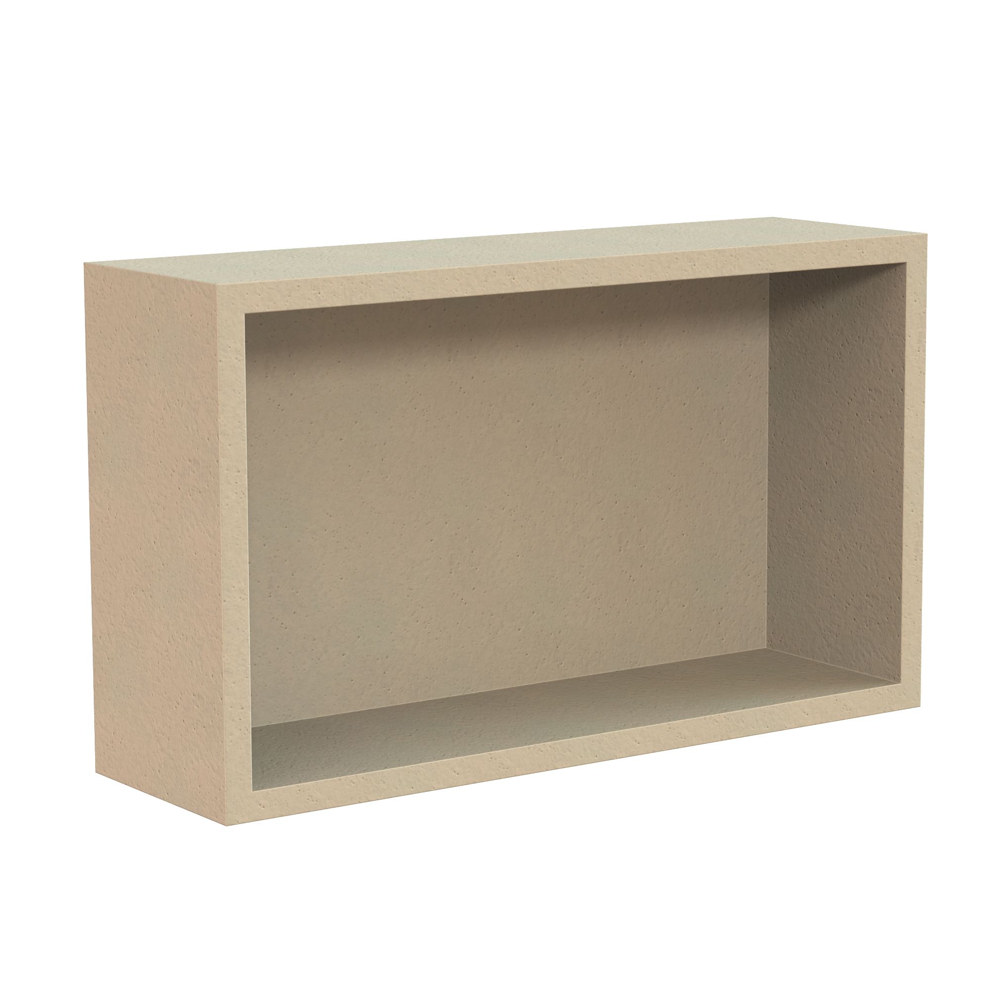 Aquadry Wet room Recessed storage unit, (L)500mm (D)100mm (W)800mm