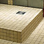 Aquadry Wetzone Shower tray kit (L)185cm (W)75cm (H)15cm