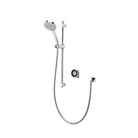 Aqualisa Optic Q Concealed valve Gravity-pumped Smart Digital mixer Shower with Adjustable head