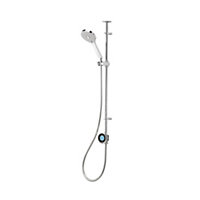 Aqualisa Optic Q Exposed valve HP/Combi Smart Digital mixer Shower with Adjustable head