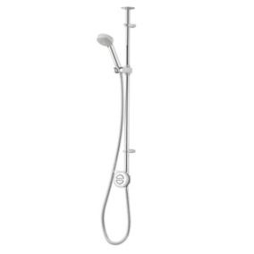 Aqualisa Smart Link Exposed valve HP/Combi Ceiling fed Smart Digital 4-spray pattern Shower with Adjustable shower head