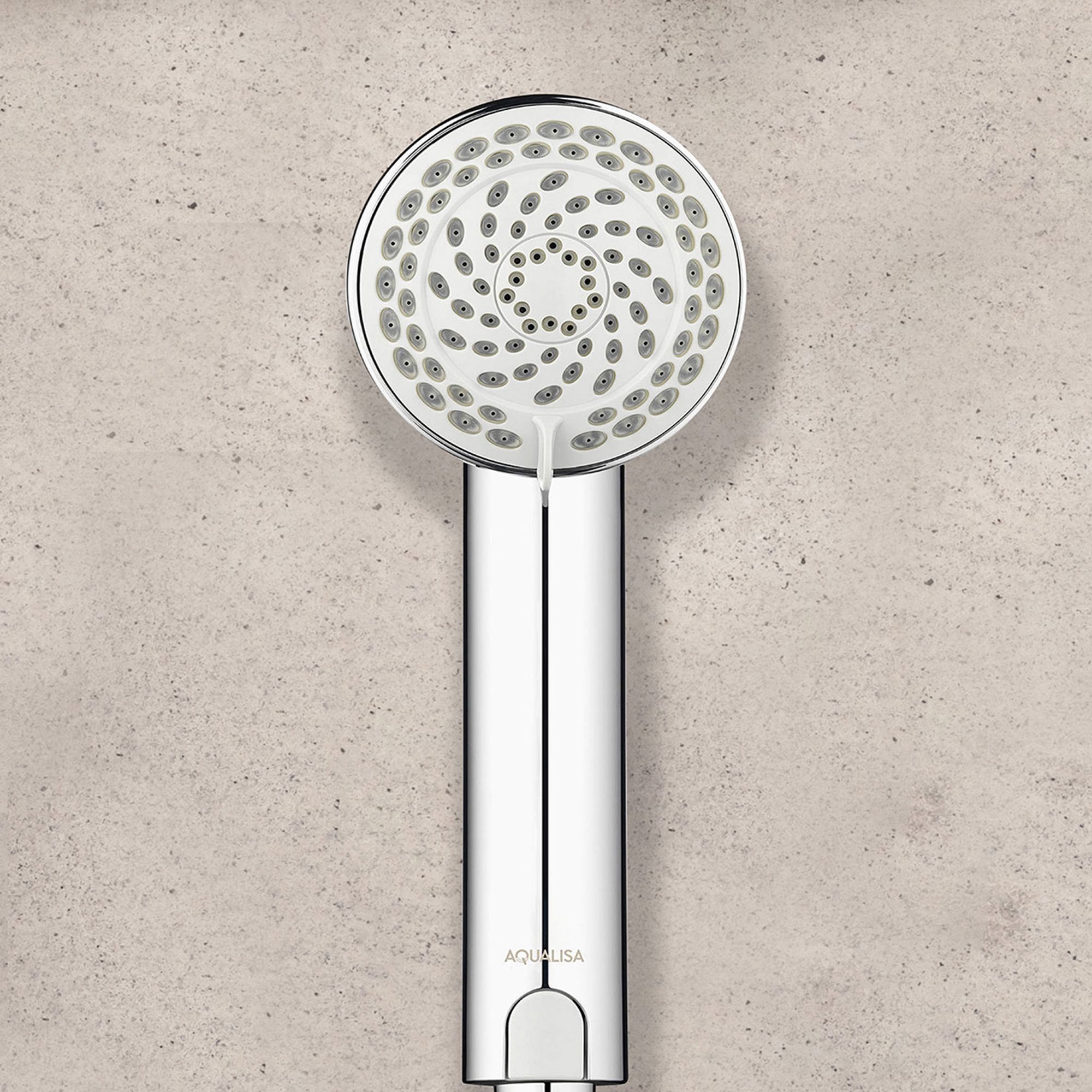 Aqualisa Smart Link Gravity-pumped Ceiling fed Smart Digital 4-spray pattern Shower with Adjustable head