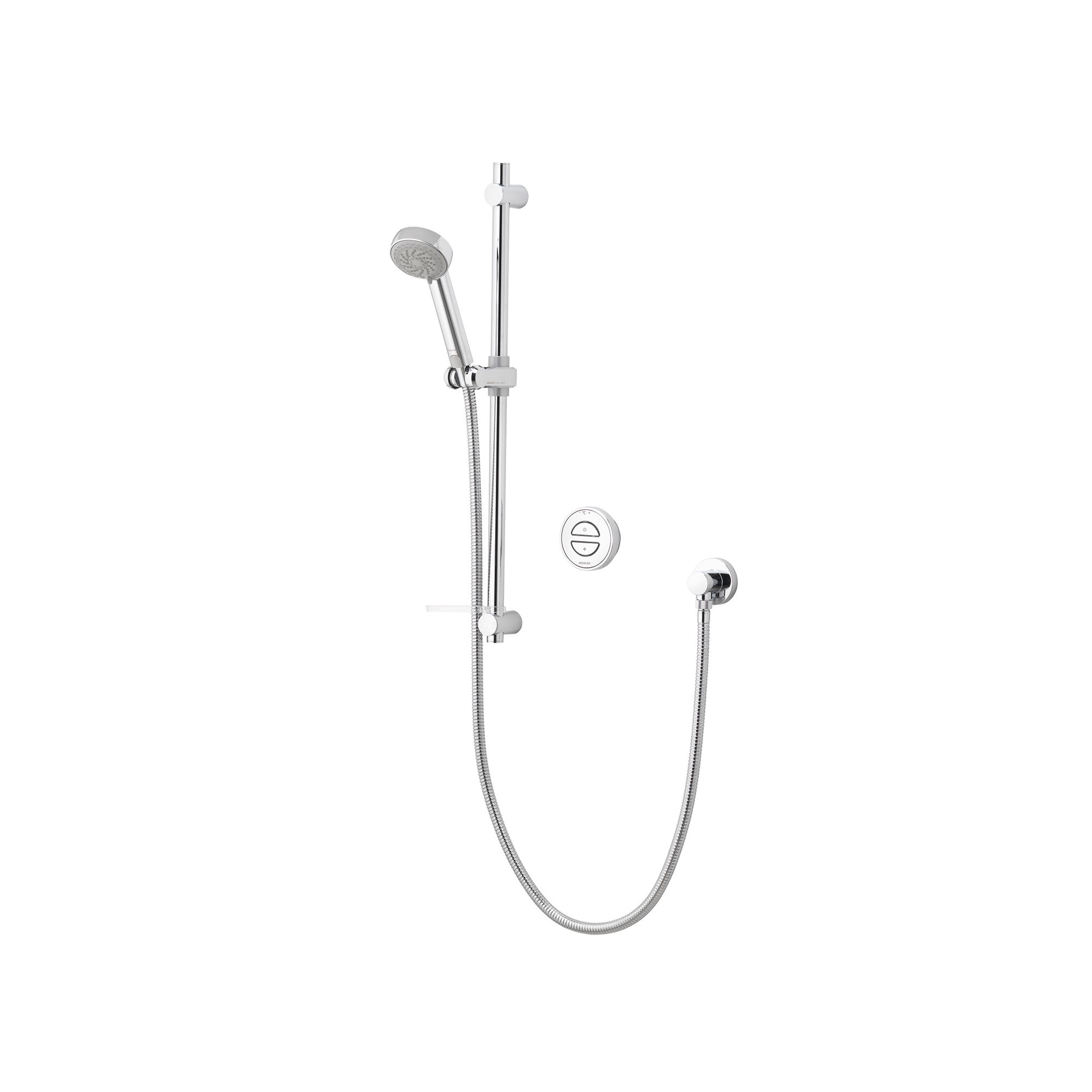 Aqualisa Smart Link HP/Combi Wall fed Smart Digital 4-spray pattern Shower with Adjustable head
