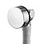 Aqualisa Visage Smart Concealed valve Gravity-pumped Digital Shower with overflow bath filler & Adjustable head