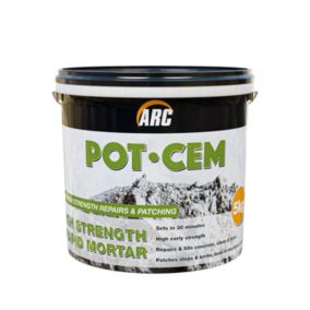 Arc Pot-Cem Repair mortar, 5kg Tub - Requires preparation