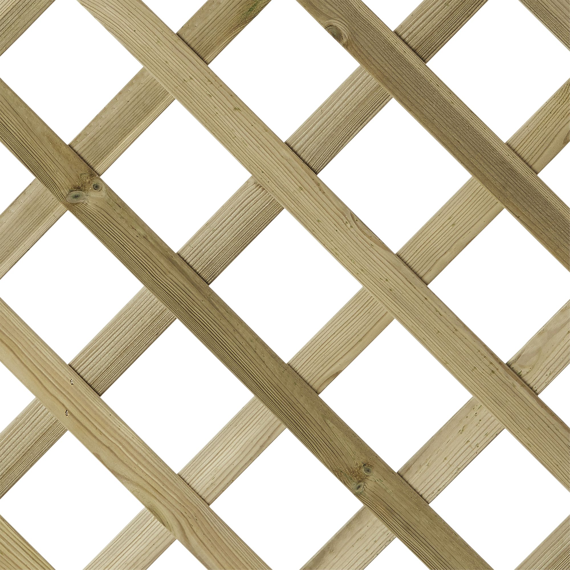 Arched Pine Trellis panel (W)90cm x (H)180cm