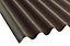 Ariel Black Bitumen Corrugated Roofing sheet (L)2m (W)900mm of 1