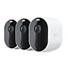 Arlo Pro 3 White Smart battery-powered IP camera, Pack of 3
