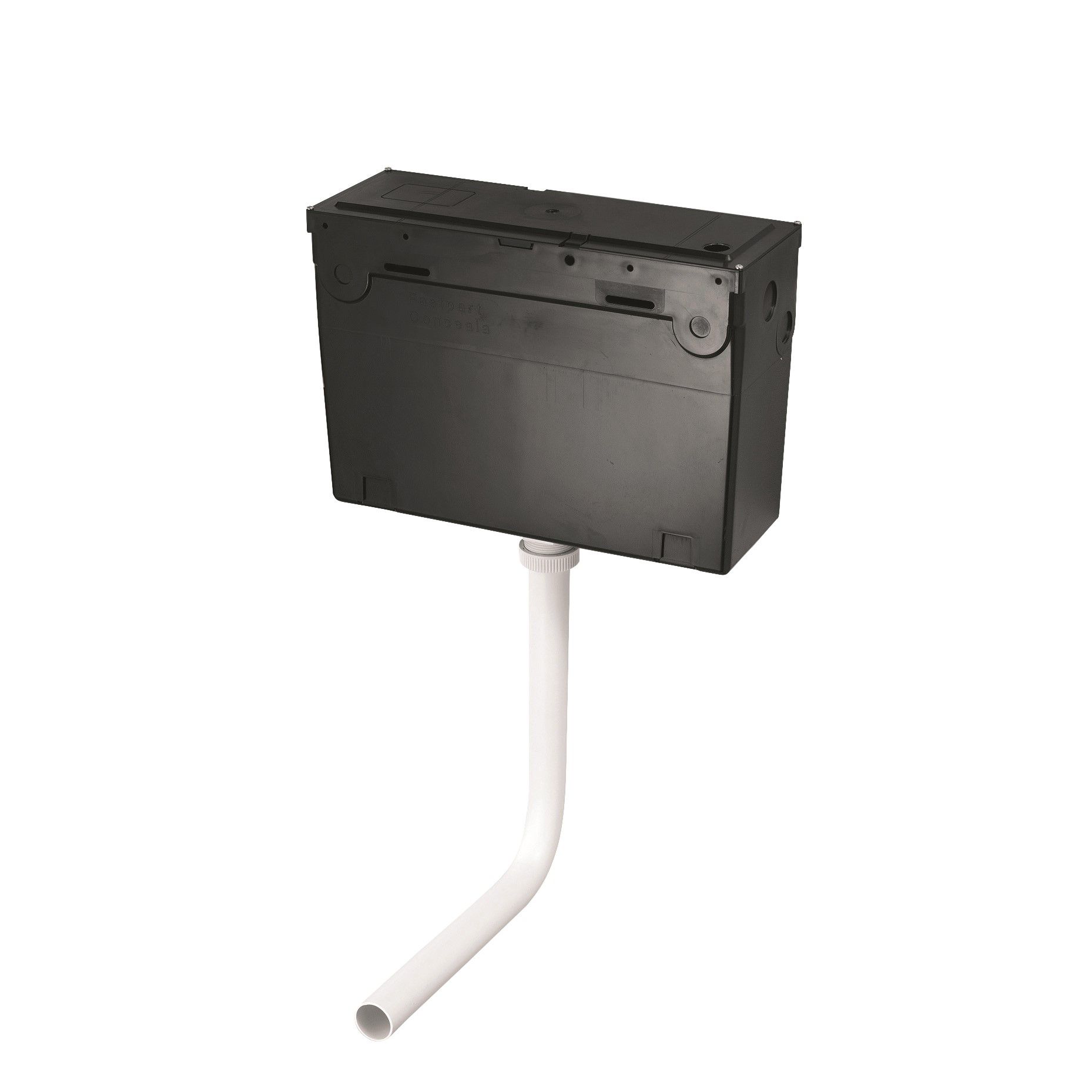 Armitage Shanks Conceala 2 Black Concealed Single-flush Cistern (H)285mm (W)41.5cm (D)15cm