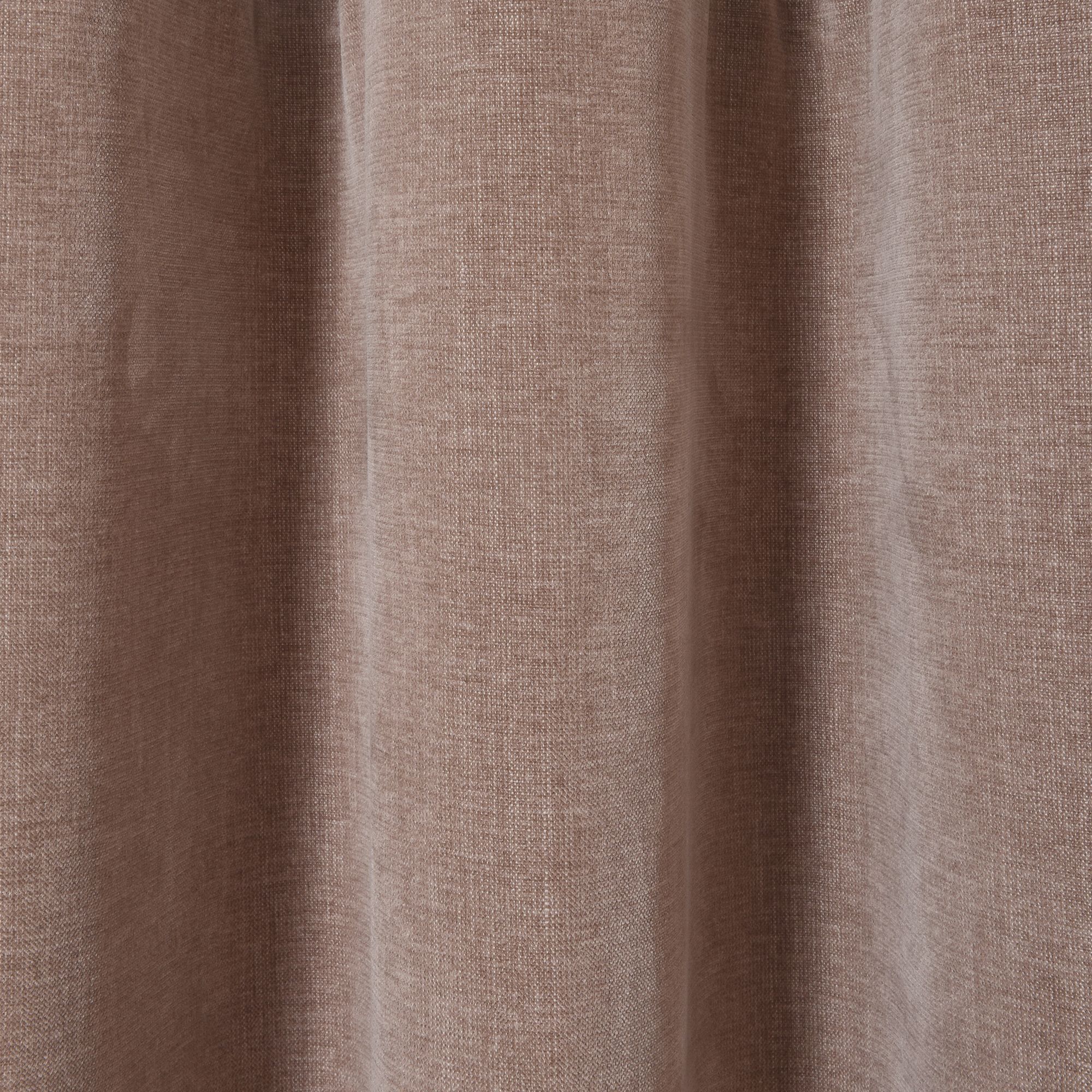 Arntzen Taupe Plain woven Lined Eyelet Curtain (W)228cm (L)228cm, Pair