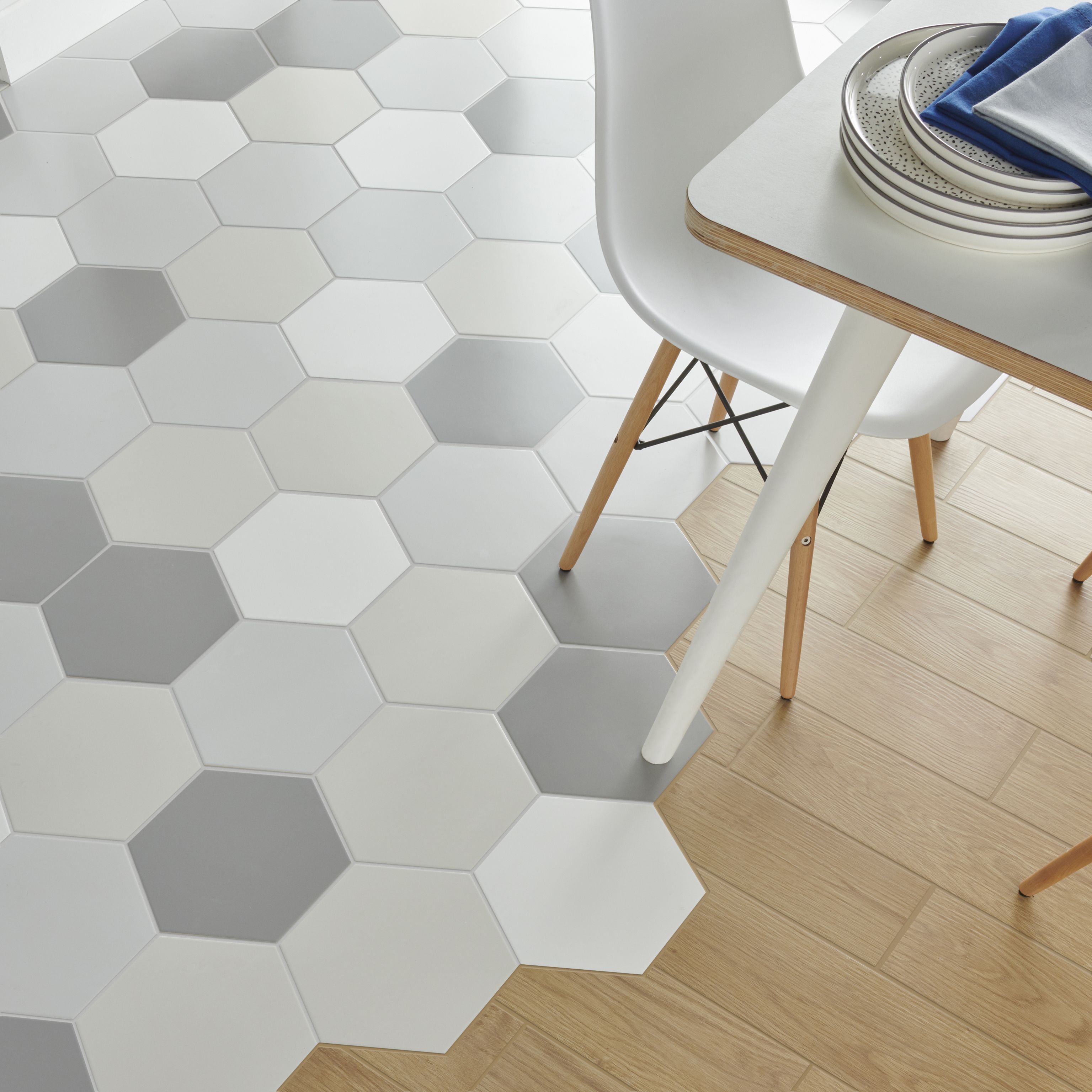 Arrezo Beige Matt Wood effect Porcelain Wall & floor Tile, Pack of 14, (L)600mm (W)150mm