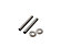 Arroll Black nickel effect Radiator Pipe sleeve accessory pack (L)130mm (Dia)15mm