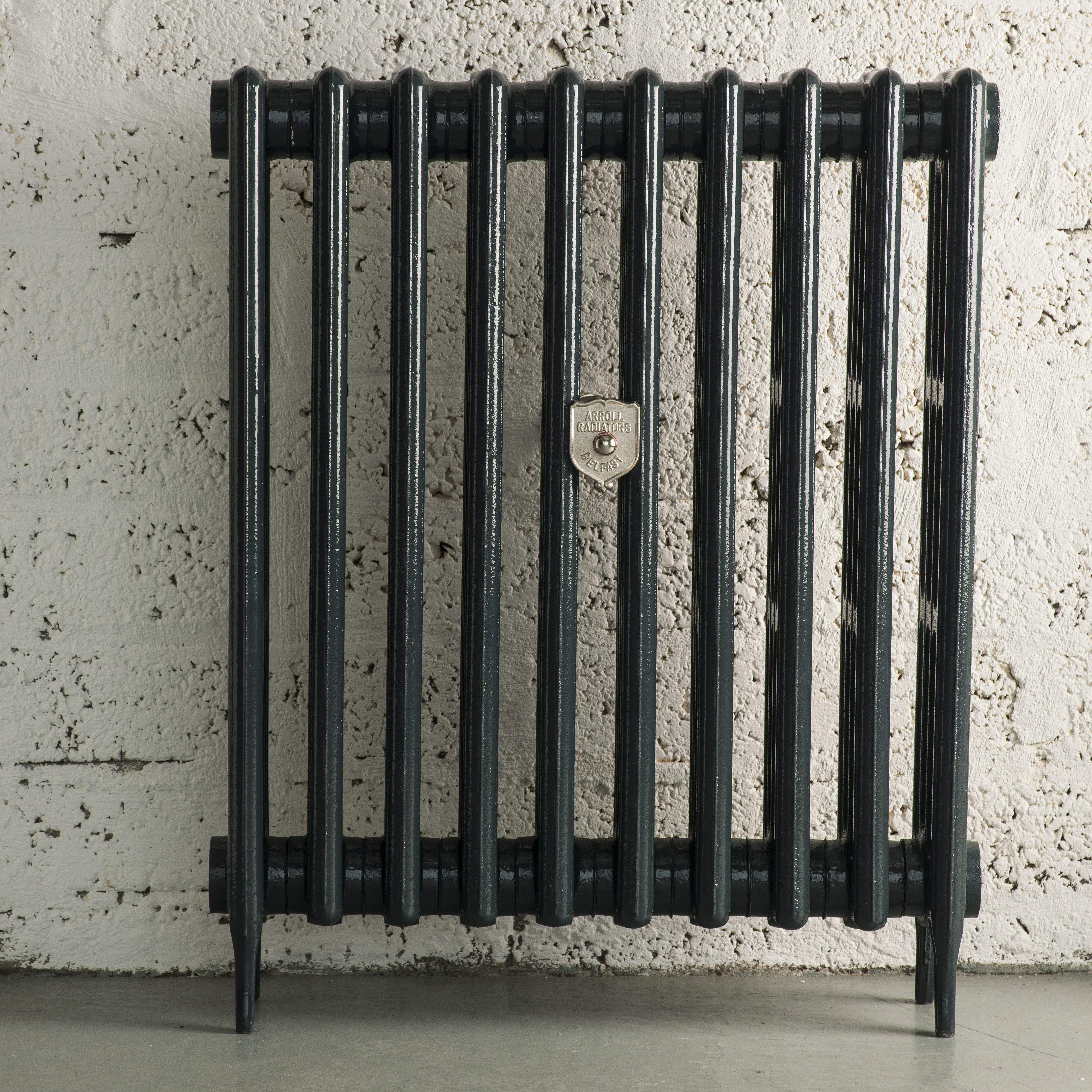 Arroll Chrome effect Steel Radiator wall stay (H)265mm (W)50mm