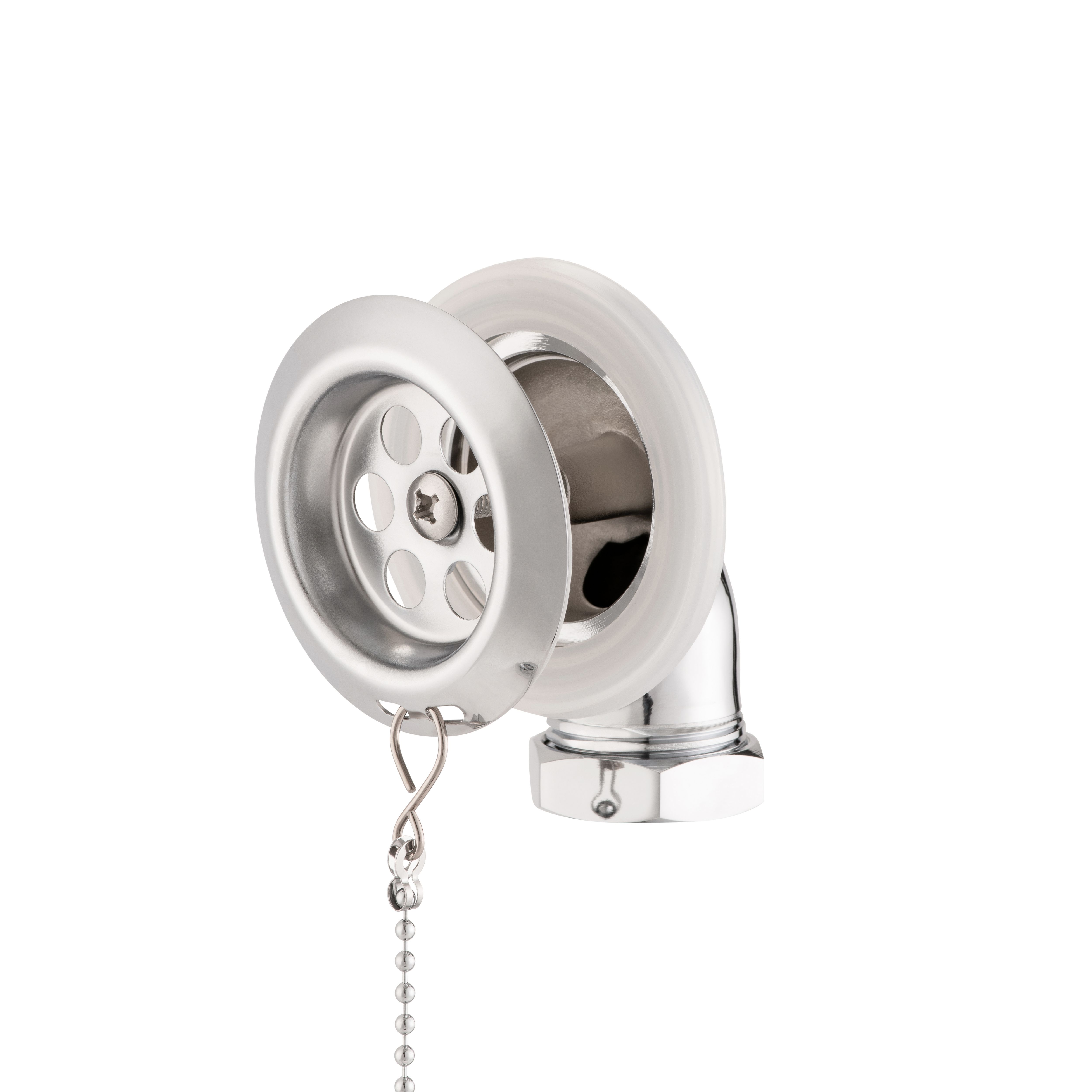 Arroll Chrome-plated Stopper Bath Waste & overflow (Dia)70mm - (Dia)70mm