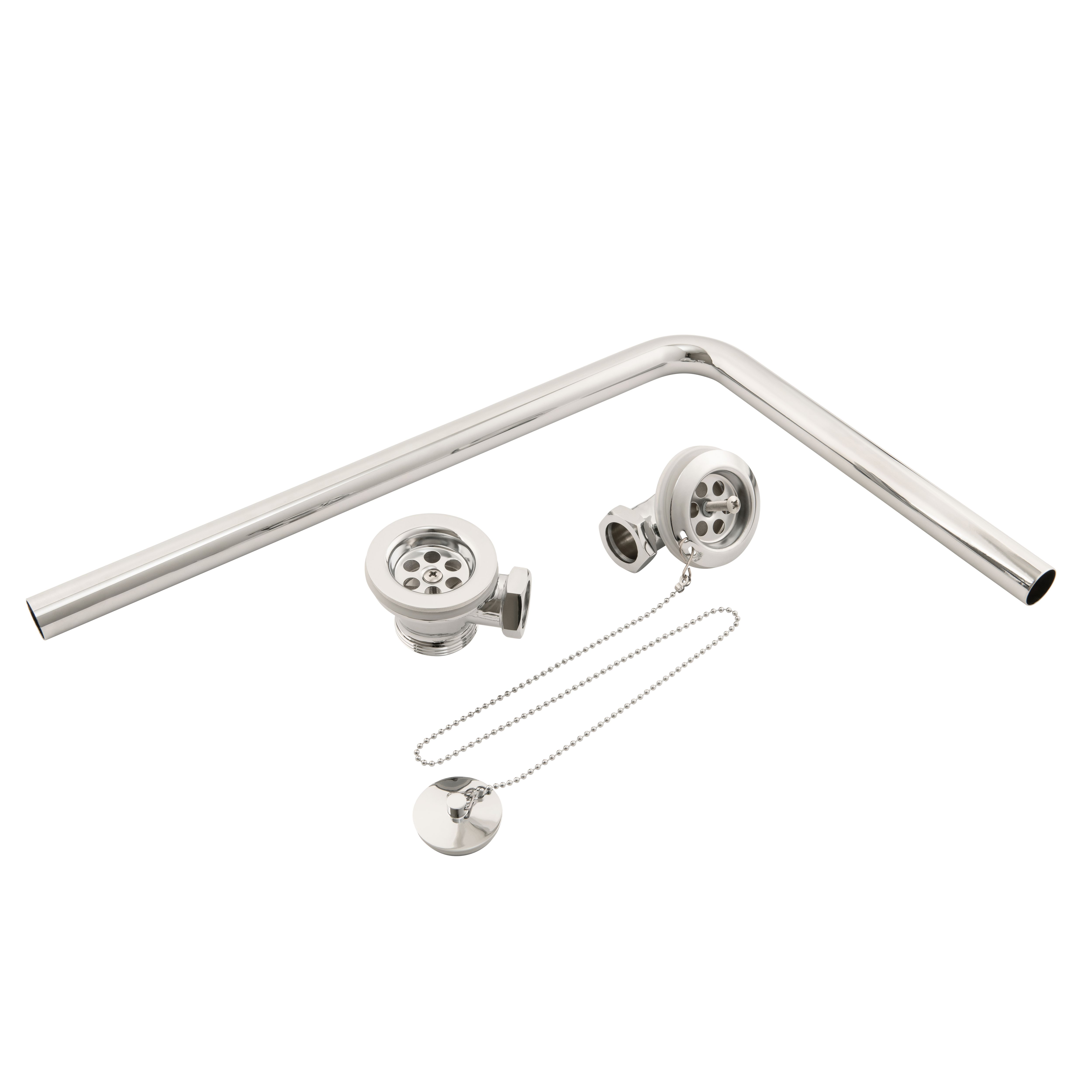 Arroll Chrome-plated Stopper Bath Waste & overflow (Dia)70mm - (Dia)70mm