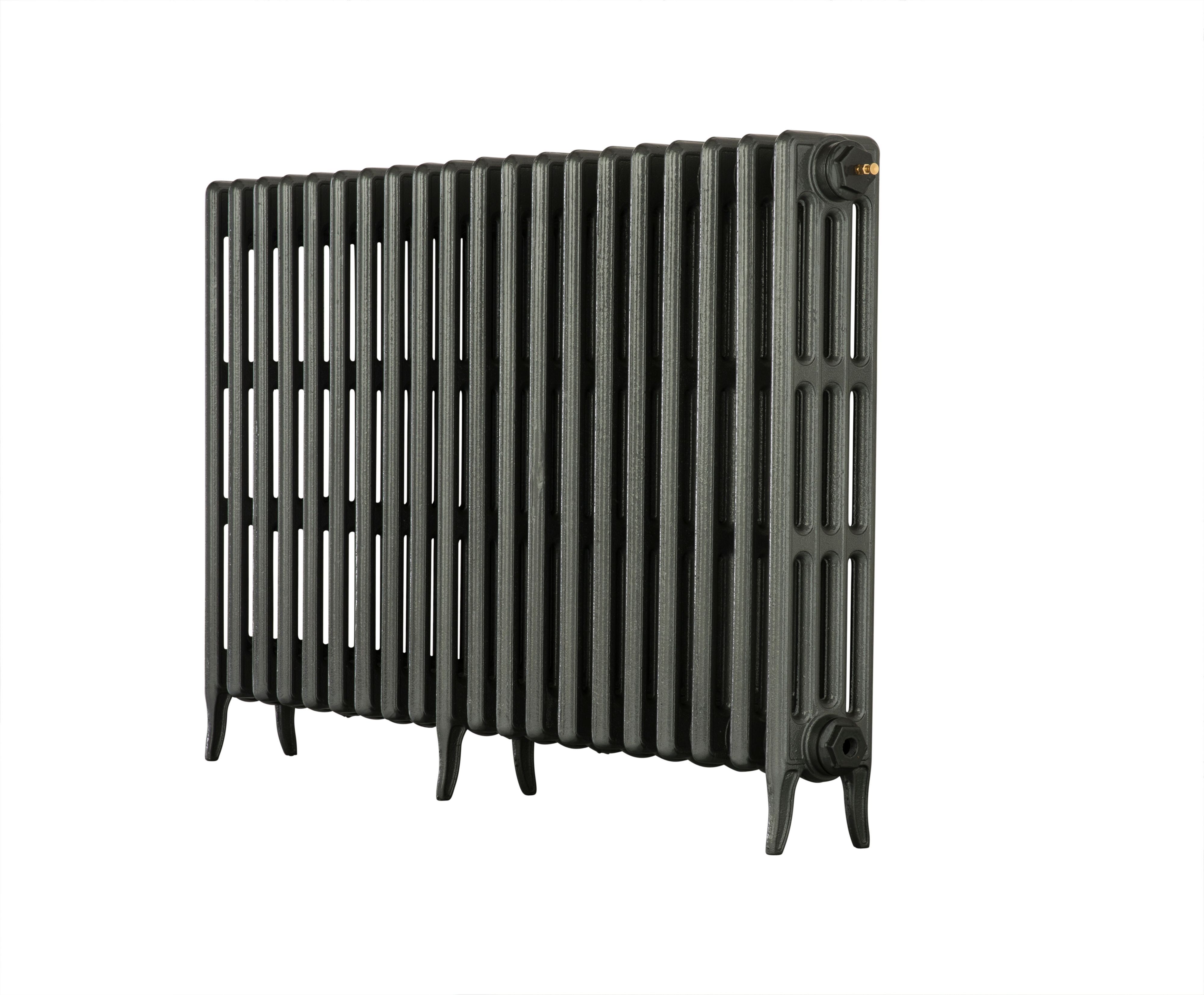 Arroll Neo-Classic Cast grey 4 Column Radiator, (W)1114mm x (H)760mm