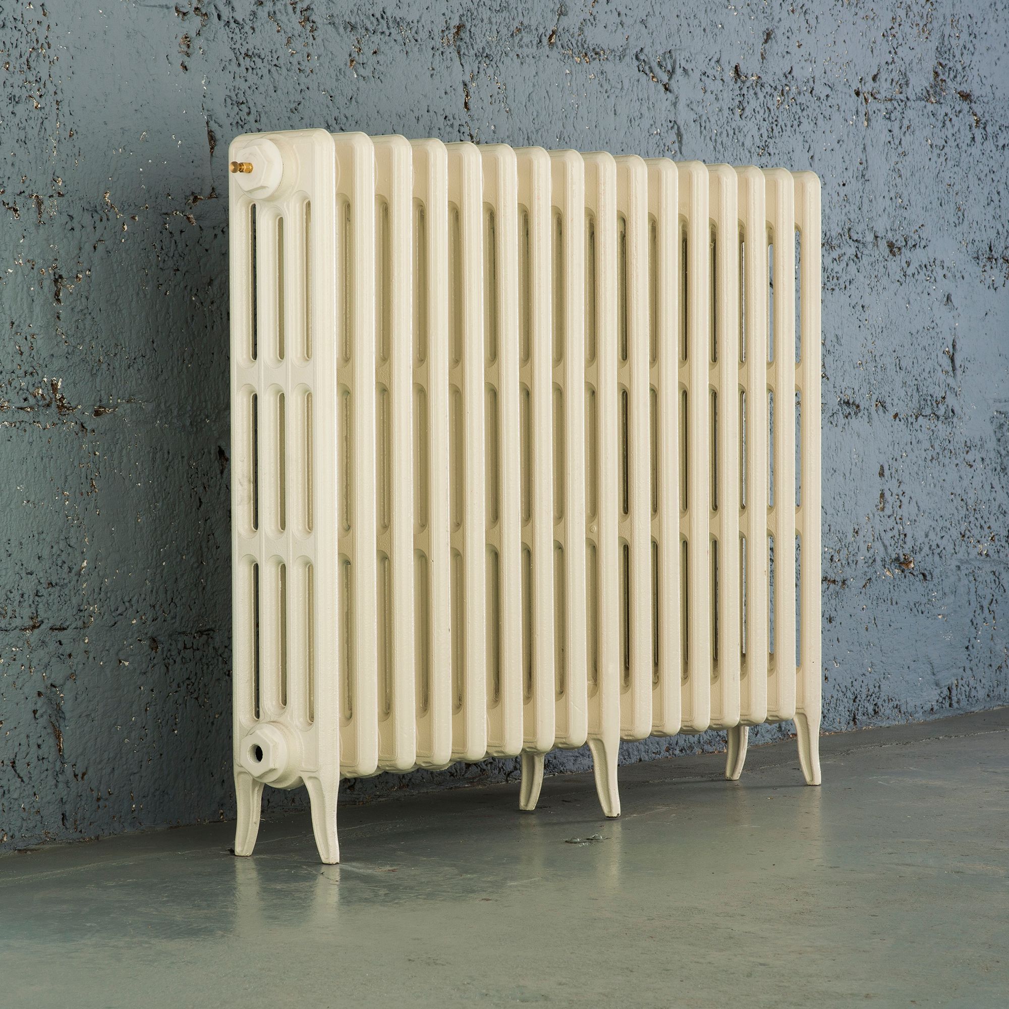 Arroll Neo-Classic Cream 4 Column Radiator, (W)874mm x (H)760mm